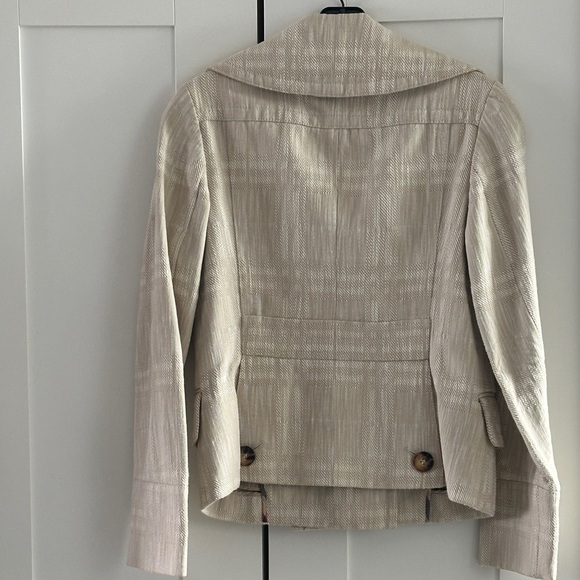 Burberry Totley Double Breasted Cropped Peacoat Jacket - Picture 16 of 16